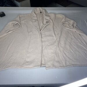 SAACHI Beige Woven Basket Weave Shawl Wrap for Women, Textured Scarf Shawl/Wrap